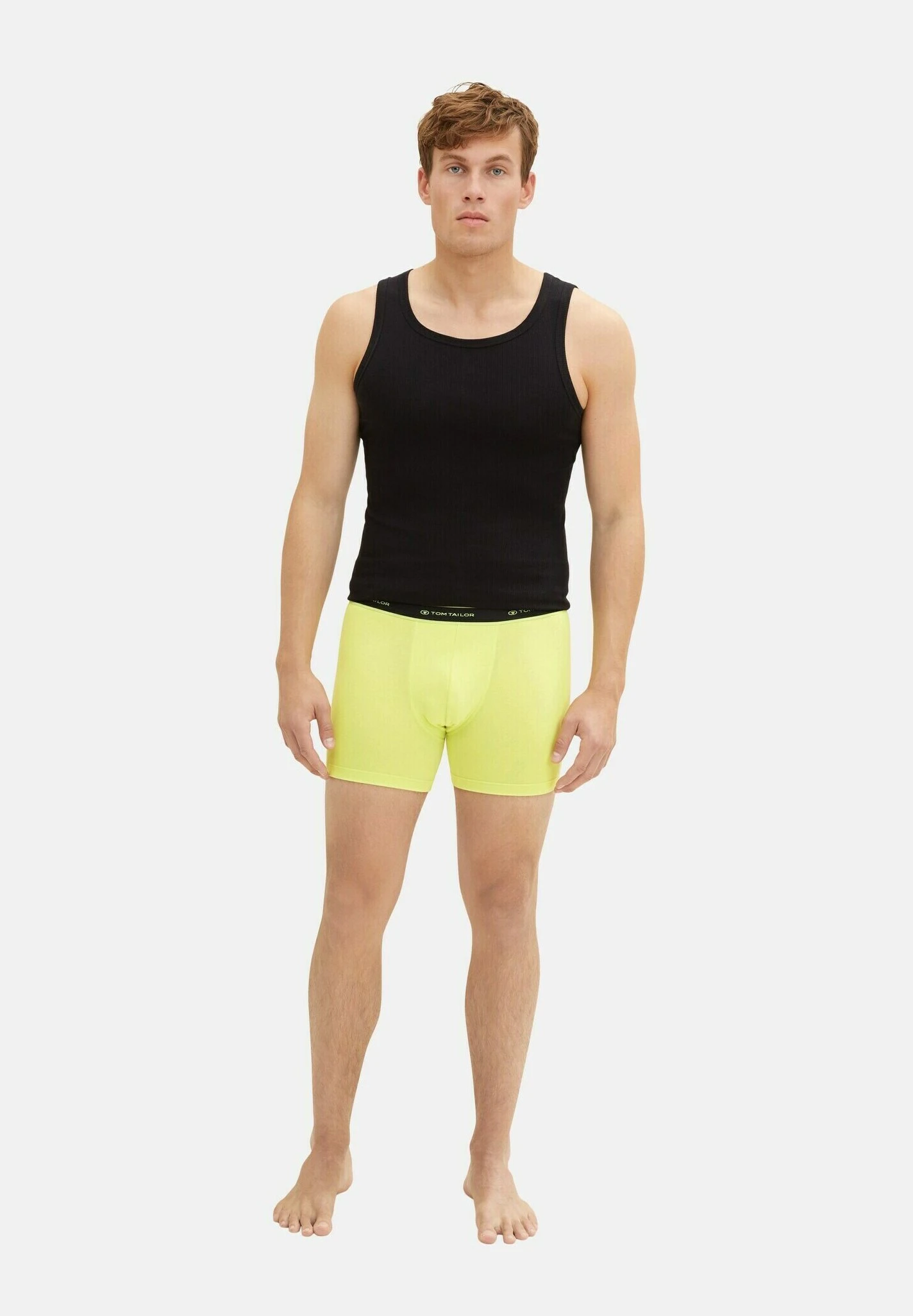 Tom Tailor 3 Pack - Onderbroeken - Gelb/Dunkel/Uni 4 Tom Tailor 3 Pack - Onderbroeken - Gelb/Dunkel/Uni - Afbeelding 2