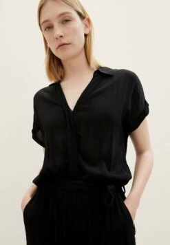 Tom Tailor OverallsMit Gürtel - Jumpsuit - Deep Black -Tom Tailor Winkel bd60f04fcfaa459cbb3b5a3f4a5ec325