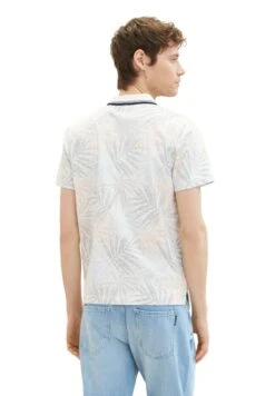 Tom Tailor Mit Allover-Print - Poloshirt - Orange Colorful Leaf Design -Tom Tailor Winkel bdfa1dcf9e63488c8f920230172b6584