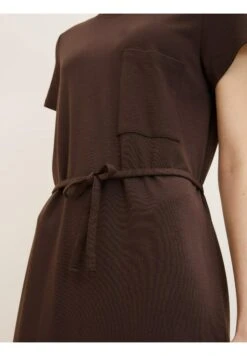 Tom Tailor Jerseyjurk - Chocolate Brown -Tom Tailor Winkel be7630ced1274b1c9237c451bcb6dada