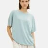 Tom Tailor Mit Schnürung - T-Shirt Basic - Dusty Mint Blue -Tom Tailor Winkel bebcd8581297483f8c130ca492413e2c