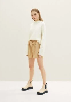 TOM TAILOR Denim Mit Elastischem Bund - Shorts - Brown Rice -Tom Tailor Winkel bedac1181e814acd8c317412782df930