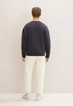 TOM TAILOR Denim Mit Logo Print  - Sweater - Coal Grey -Tom Tailor Winkel beedca08fec7493886ba25563977fae6