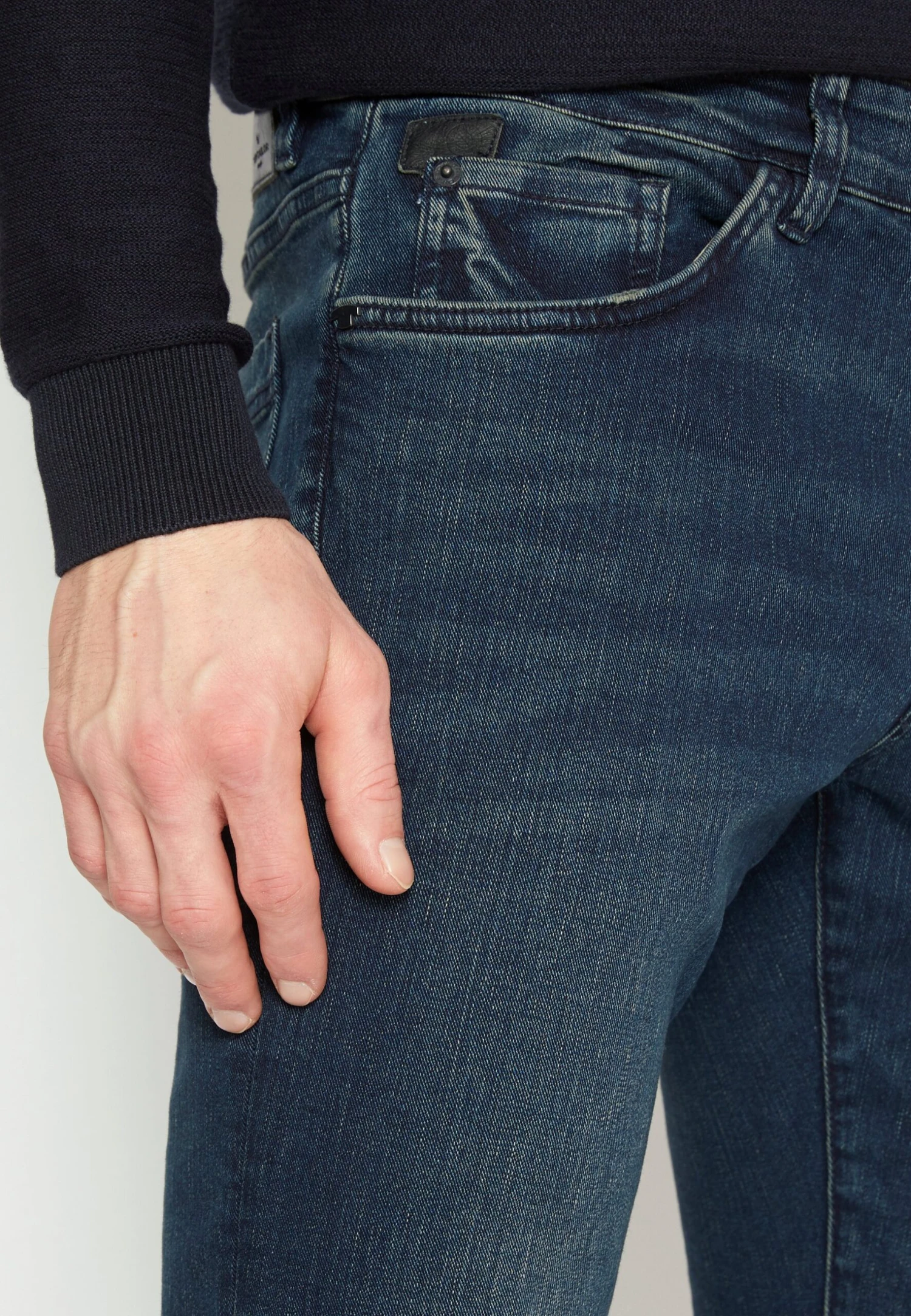 Tom Tailor Marvin - Straight Leg Jeans - Dark-Blue Denim 6 Tom Tailor Marvin - Straight Leg Jeans - Dark-Blue Denim - Afbeelding 4