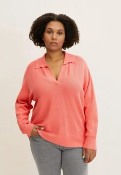 Tom Tailor Trui - Smooth Papaya Red