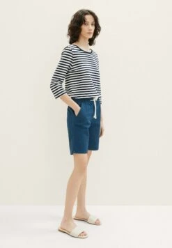 Tom Tailor Bermuda - Shorts - Midnight Sail -Tom Tailor Winkel c04f095282dc4a8580bb512343eb3f35