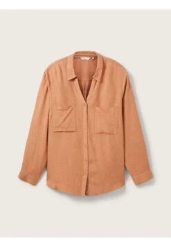 Tom Tailor Plus - Overhemdblouse - Canyon Sunset Red Melange -Tom Tailor Winkel c1e6e2b50cf44a6b8c1fd7f893b75227