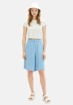 TOM TAILOR Denim High Waist Bermuda - Jeansshort - Light Stone Bright Blue Denim -Tom Tailor Winkel c25787b0a86943d8a35c13f7ece7ed3f