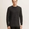 Tom Tailor Basic Strcutred- Trui - Black Grey Melange -Tom Tailor Winkel c35036a77ae14d078e8f79bf33ba84f4