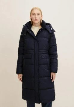 Tom Tailor Mit Abnehmbaren Ärmeln - Winterjas - Navy Midnight Blue