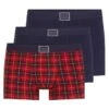 Tom Tailor 3Er Pack - Onderbroeken - Red Dark Check -Tom Tailor Winkel c37bc0b7d295498c8bb74cd6bad0852e