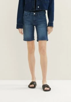 Tom Tailor Alexa- Jeansshort - Dark Stone Wash Denim