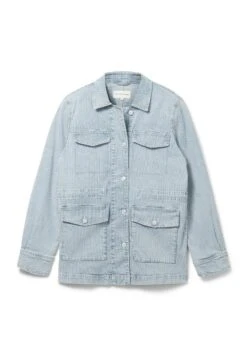 Tom Tailor Im Utility-Look - Spijkerjas - Denim Offwhite Stripe -Tom Tailor Winkel c3e4d63d613843f183b6718a75fd16c7