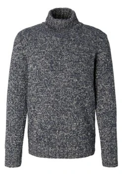 Tom Tailor Mit Recyce - Trui - Dark Blue Grey Fancy Structure -Tom Tailor Winkel c44990f928694381a22b8c5f03c2f68a