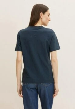 Tom Tailor In Melange Optik - T-Shirt Basic - Midnight Sail -Tom Tailor Winkel c48fd575684844d59dda4790611e405f