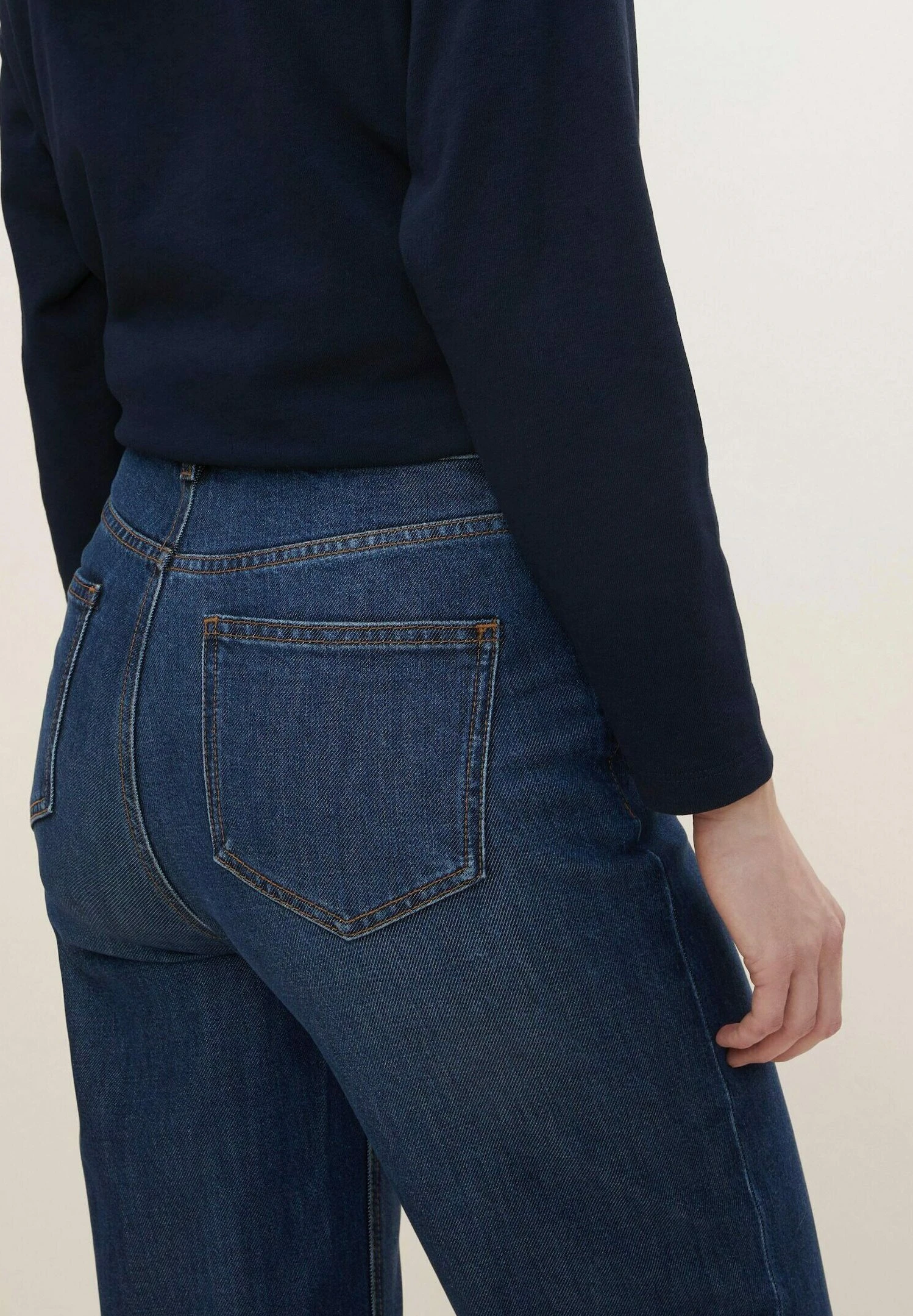 Tom Tailor Straight Leg Jeans - Rinsed Blue Denim 7 Tom Tailor Straight Leg Jeans - Rinsed Blue Denim - Afbeelding 5