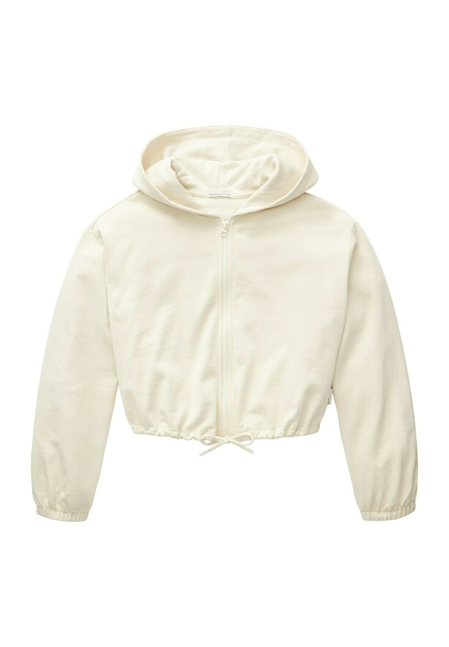 Tom Tailor Mit Motivprint - Sweater Met Rits - Creme 3 Tom Tailor Mit Motivprint - Sweater Met Rits - Creme