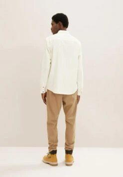 TOM TAILOR Denim Mit Struktur - Overhemd - Soft Light Beige -Tom Tailor Winkel c4f39e3b5af64cc3ae4cc97a13303c54