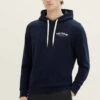 Tom Tailor Mit Logo Print - Hoodie - Sky Captain Blue -Tom Tailor Winkel c4f3ea719e7b4e968ab8d37eb5321e0f