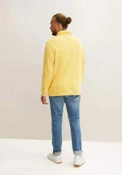 Tom Tailor Mit Schalkrage - Sweater - Pleasant Yellow Snow Melange -Tom Tailor Winkel c4fb0669884b475789825cfc095d9c09
