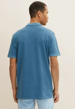 TOM TAILOR Denim Garment Dyed - Poloshirt - Blue Petrol -Tom Tailor Winkel c52069e9b5ea4a6bbaae88c481f61508