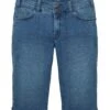 Tom Tailor Plus - Capri J - Jeansshort - Used Light Stone Blue Denim