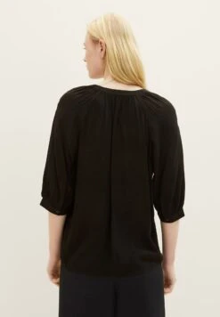 TOM TAILOR Denim Mit Ballonärmeln - Blouse - Deep Black -Tom Tailor Winkel c65686cfd0dd4f229d5687bff7032eff