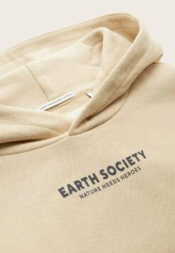 Tom Tailor Mit Print - Hoodie - Cream Toffee -Tom Tailor Winkel c6c7f248d493487ea04bc07aa27c9e1e