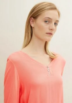 Tom Tailor Longsleeve - Smooth Papaya Red -Tom Tailor Winkel c6fcc12c237c47308b6ef58a0ebf053c