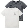 Tom Tailor Double Pack - T-Shirt Print - White