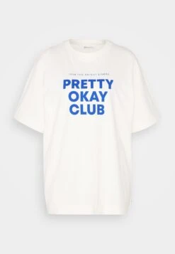 TOM TAILOR Denim Boyfriend Tee Print - T-Shirt Print - Cloud Off White -Tom Tailor Winkel c7cc3f275f6949b1a116836618037d02