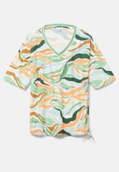 Tom Tailor Gemustertes - T-Shirt Print - Colorful Wavy Design -Tom Tailor Winkel c7dc130299ed46ac911bdea4eed5aaba