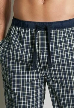 Tom Tailor Mit Eingriff Knopf - Pyjamabroek - Dunkelblau Kariert -Tom Tailor Winkel c80b893b637f4cf88ab00bca9dc74541