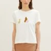 Tom Tailor T-Shirt Print - Whisper White
