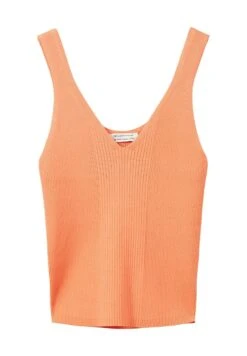 TOM TAILOR Denim Mit Rippstruktur - Top - Luminous Coral -Tom Tailor Winkel c8421da4d404489eb84d604c527ad436