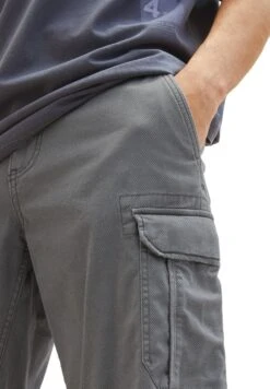 Tom Tailor Cargo- Shorts - Grey Diamond Structure -Tom Tailor Winkel c84da84836104a5ca262befdec4a8147