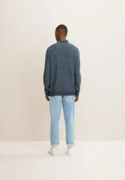 Tom Tailor Trui - Navy White Blue Mouline -Tom Tailor Winkel c876c34fca854a59981ed217e461d7c3