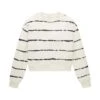 Tom Tailor Batik - Sweater - White Batik Stripe