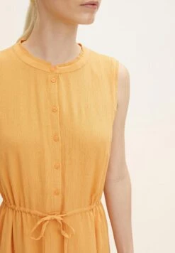 TOM TAILOR Denim Mit Feiner Raffung - Blousejurk - Golden Peach -Tom Tailor Winkel c8d273d2710442d9ab85fa9f57ed7922