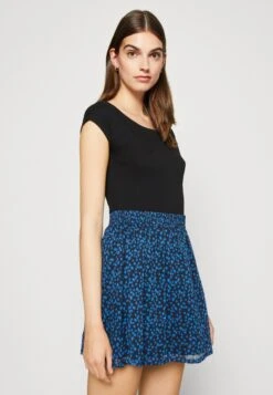 TOM TAILOR Denim Skater Skirt - A-Lijn Rok - Navy Blue -Tom Tailor Winkel c94e1467457247b6a51a4291bff481e6