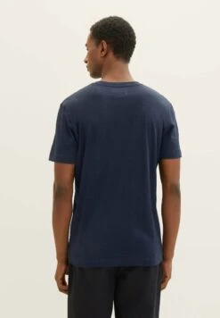 Tom Tailor Mit Aufgesetzter Tasche - T-Shirt Print - Sky Captain Blue -Tom Tailor Winkel c9dc3323536d4eb6bbac716ab809c605