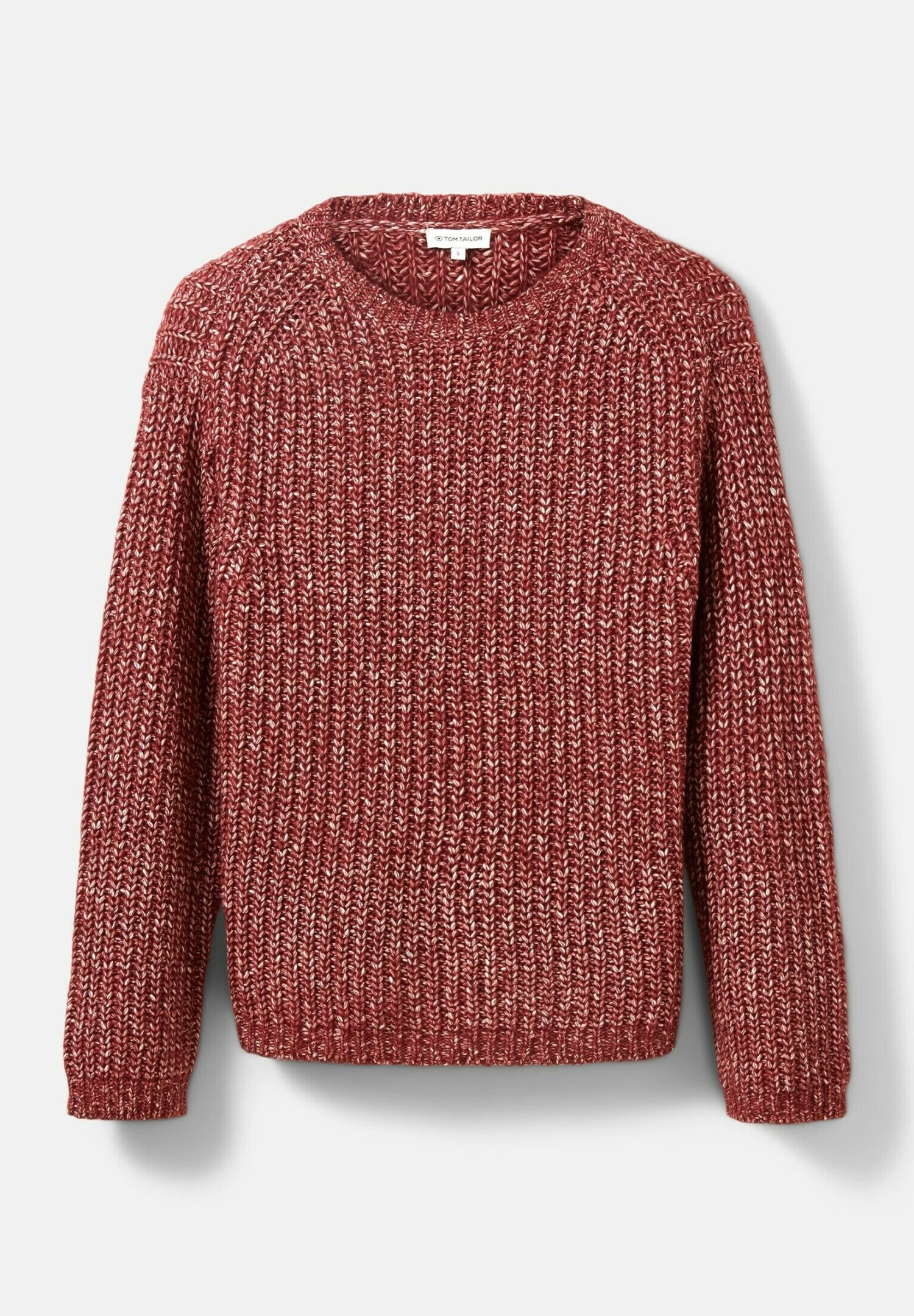 Tom Tailor Trui - Port Red Melange 9 Tom Tailor Trui - Port Red Melange - Afbeelding 7