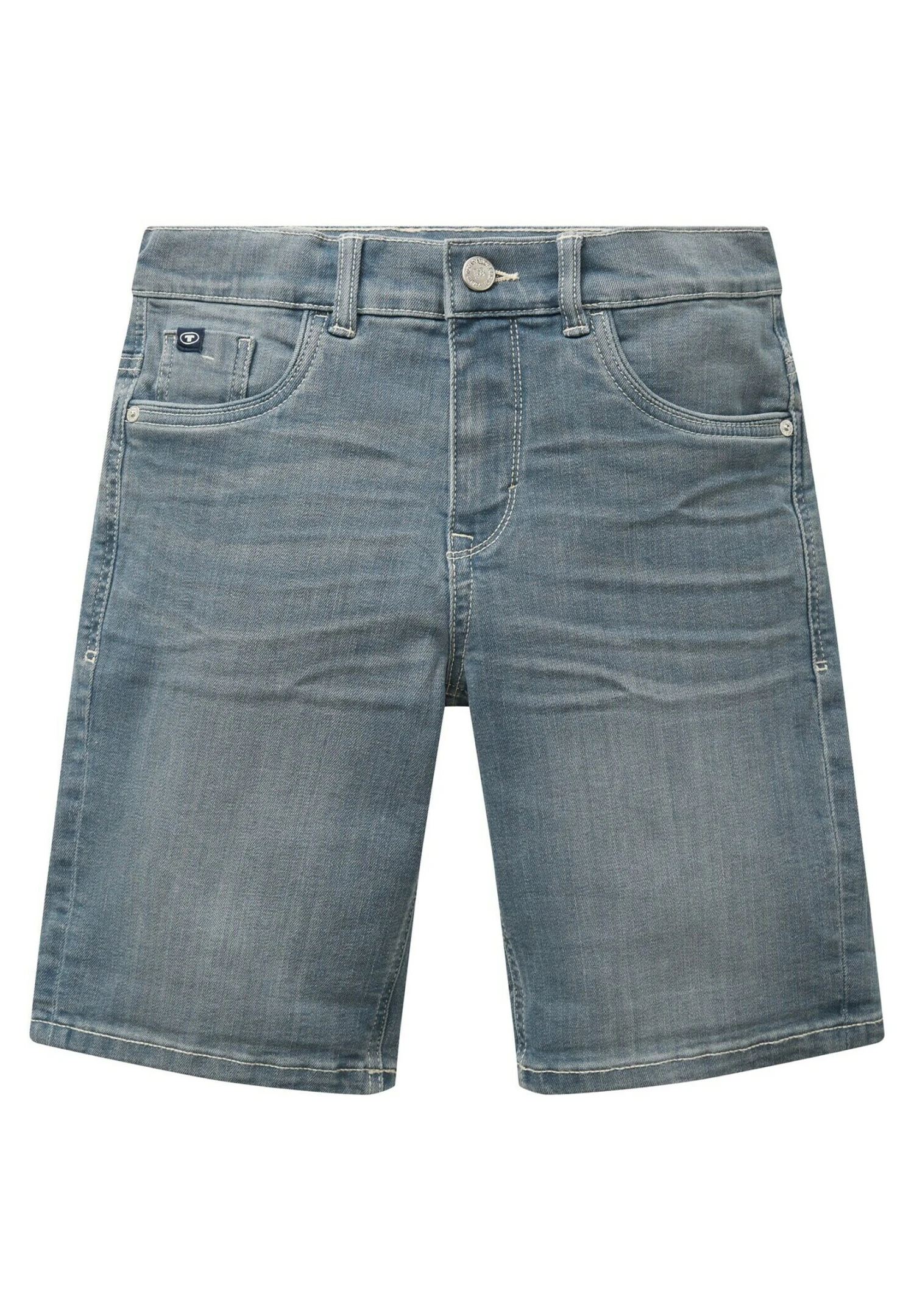 Tom Tailor Jeansshort - Blue Grey Denim 3 Tom Tailor Jeansshort - Blue Grey Denim