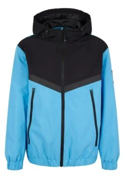 TOM TAILOR Denim Mit Kapuze - Lichte Jas - Black Blue Color Block -Tom Tailor Winkel ca46634859ec4327b1de5faf14922ba6