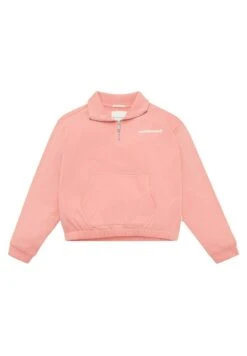 Tom Tailor Mit Reissverschluss  - Sweater - Peach Pink