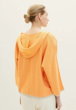 Tom Tailor Mit Kapuze - Hoodie - Bright Mango Orange Melange -Tom Tailor Winkel ca61ded254564f4980720325b2cb3312