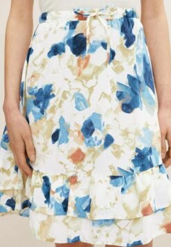 Tom Tailor Mit Volantsâ  - A-Lijn Rok - Colorful Watercolor Design -Tom Tailor Winkel ca62ff20e82f4eac93c091f0aa5f3678