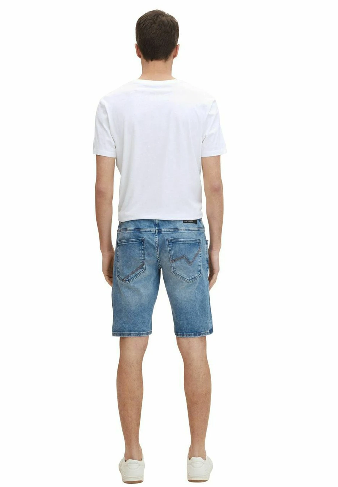 TOM TAILOR Denim Jeansshort - Used Light Stone Blue 4 TOM TAILOR Denim Jeansshort - Used Light Stone Blue - Afbeelding 2