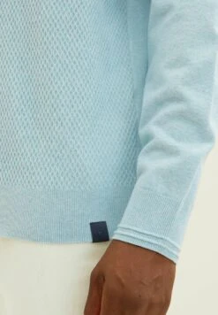Tom Tailor Mit V-Ausschnitt - Trui - Light Blue Melange -Tom Tailor Winkel cb89d2724e27401da1e58f9b2b5a9fdf