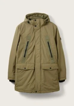 Tom Tailor Mit Abnehmbarer Kapuze - Parka - Dusty Olive Green -Tom Tailor Winkel cb9851e71e1a44519218f2a9c71b5d11